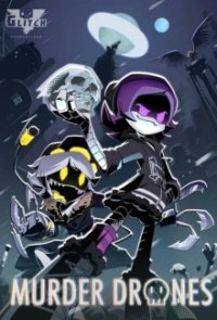 Poster, Murder Drones Serien Cover